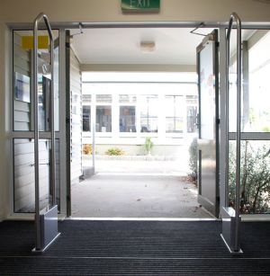 School library security gates